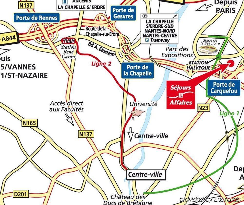 Sejours & Affaires Nantes La Beaujoire Aparthotel Ngoại thất bức ảnh